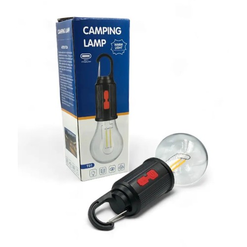Кемпінгова лампа-ліхтар Camping Lamp T01 USB, 3 режими