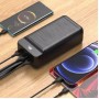 Внешний аккумулятор Power bank XO PR159 60000mAh PD22,5W + быстрая зарядка батарея зарядка Черный