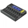Зарядное устройство для Liitokala Lii-S8, 8 каналов, Ni-Mh/Li-ion/LiFePo4, 220V/12V, LED+LCD