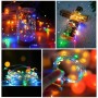 Світлодіодна гірлянда на батарейках RD-302, 10 метрів, 100 LED, мультиколір