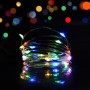 Світлодіодна гірлянда на батарейках RD-302, 10 метрів, 100 LED, мультиколір