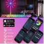 Светодиодный смарт фейерверк с bluetooth 28Key Kit ВТ с музыкальным режимом APP LED LIGHT SF-9