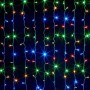Праздничная гирлянда занавес "Штора" на окно 160LED 2х2м Мультицветный цвет диодов Мультицвет