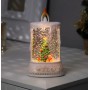 Новорічний музичний нічник-світильник XMAS wdl 23005c Музична свічка