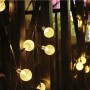Вулична гірлянда із сонячною панеллю Сонячні кристалічні бульбашки SFK-17 Довжина 5 метрів 20 LED кульок