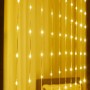 Гирлянда Штора С Пультом 3х3 Метра LED USB Новогодняя 8 Режимов Настраиваемая Яркость