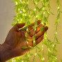 Гірлянда 200 Led зелена верба теплий білий SF-56