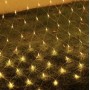 Гірлянда світлодіодна сітка завіса 120 LED 2×2м Теплий білий RD-7162