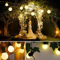 Вулична гірлянда "Ретро Лампочки" на 20 шт. LED Warm Bulbs, 5 м, тепле біле світло