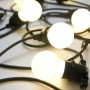 Вулична гірлянда "Ретро Лампочки" на 20 шт. LED Warm Bulbs, 5 м, тепле біле світло
