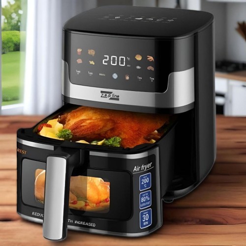 Фритюрница на 8 литров Zepline ZP-215 с мощностью 3500Вт.