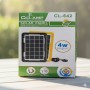 Портативна сонячна панель CCLAMP CL-642 4 W 6 V з USB/V1 Сонячний зарядний пристрій для телефона, повербанк