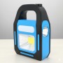 Акумуляторний кемпінговий ліхтар переносний HB-9707A-1LED+COB+LED Power Bank портативний