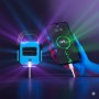Акумуляторний кемпінговий ліхтар переносний HB-9707A-1LED+COB+LED Power Bank портативний