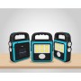 Ліхтар прожектор USB із сонячною панеллю та повербанком Solar LED light HS-8020 60 Вт водозахисту IP65