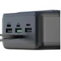 Внешний аккумулятор Power bank XO PR160 80000mAh PD22,5W + быстрая зарядка батарея зарядка Черный