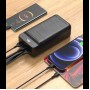 Внешний аккумулятор Power bank XO PR160 80000mAh PD22,5W + быстрая зарядка батарея зарядка Черный