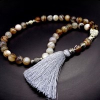 Четки из натурального камня Оникс 