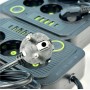 Мережевий фільтр живлення UA Power Socket F09U на 6 метрів 3 розетки +4 USB + Type-C Port, мережевий подовжувач Мережевий фільтр живлення UA Power Socket F09U на 6 метрів 3 розетки +4 USB + Type-C Port, мережевий подовжувач