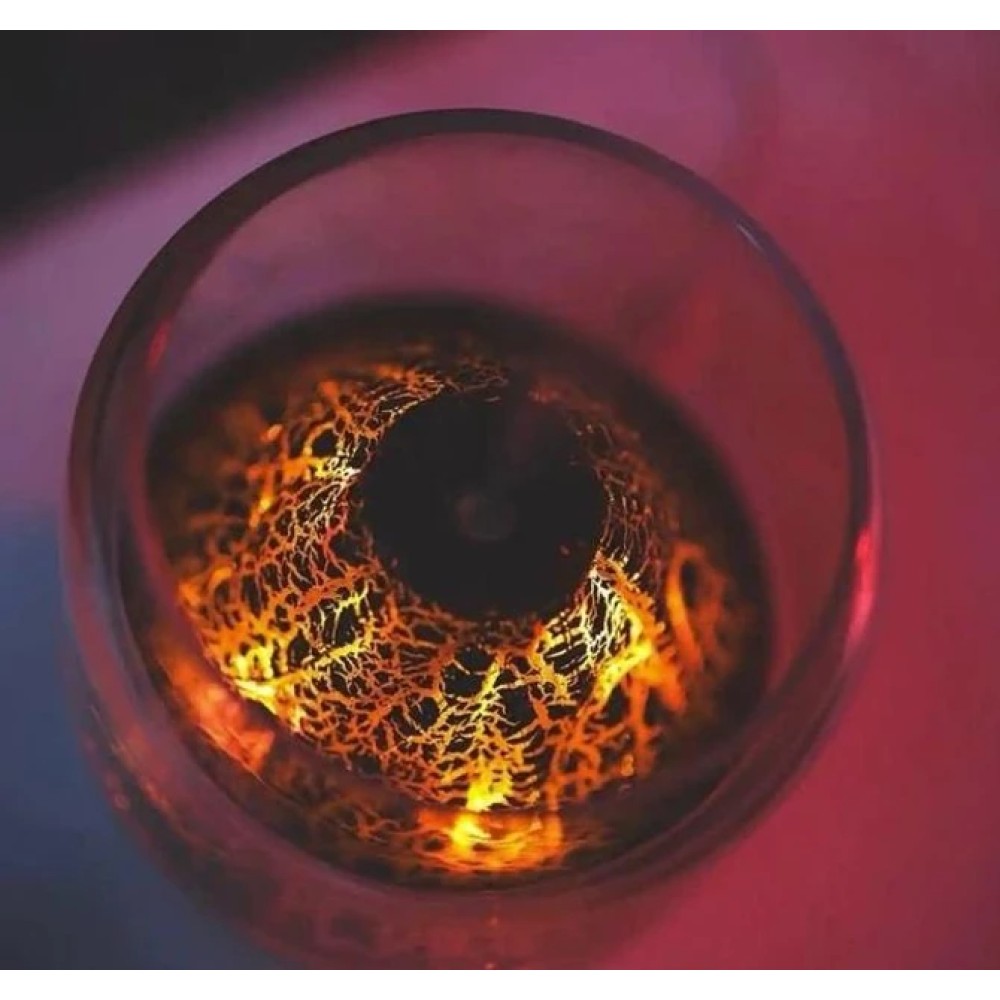 Ультразвуковий зволожувач повітря в стилі вулкана LAMP JSQ-1 280 мл Аромадифузор-нічник для дому Ультразвуковий зволожувач повітря в стилі вулкана LAMP JSQ-1 280 мл Аромадифузор-нічник для дому