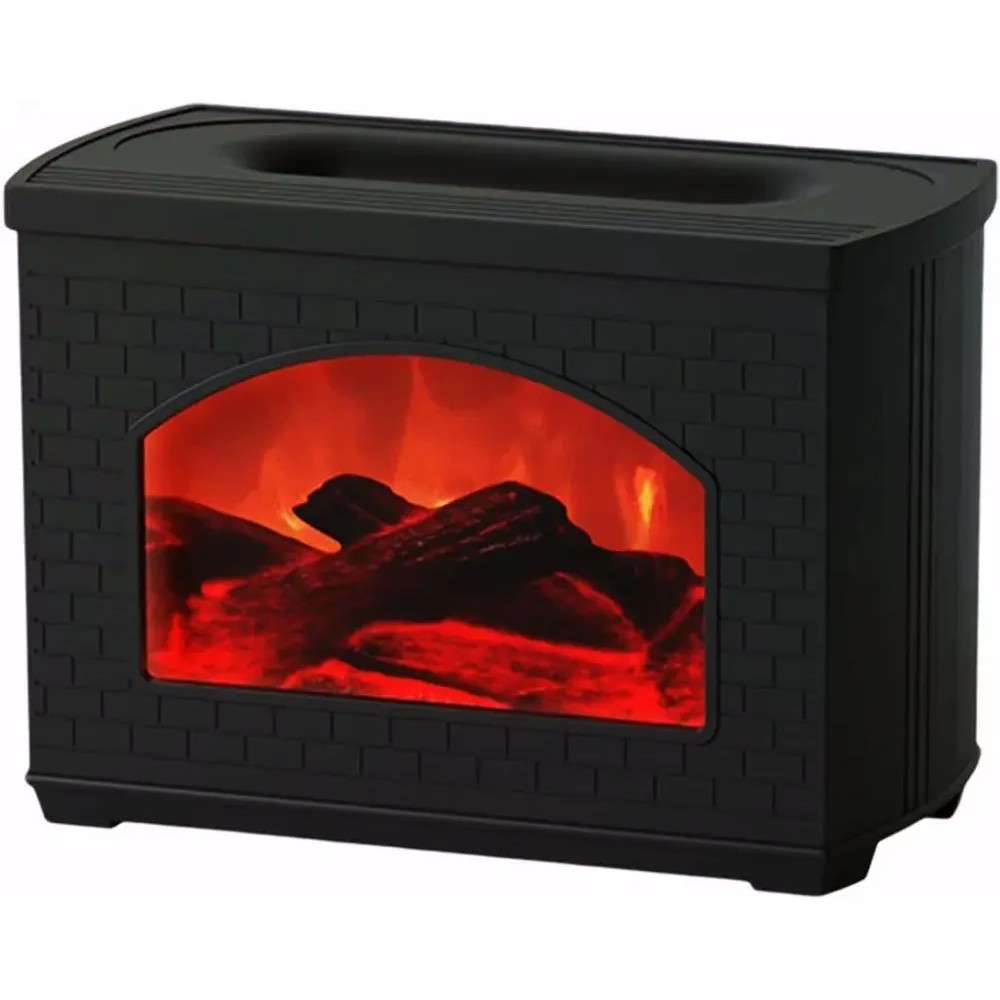 Ультразвуковий зволожувач повітря й аромадифузор LT-9058 з ефектом каміна та світлодіодною підсвіткою. Ультразвуковий зволожувач повітря й аромадифузор LT-9058 з ефектом каміна та світлодіодною підсвіткою.