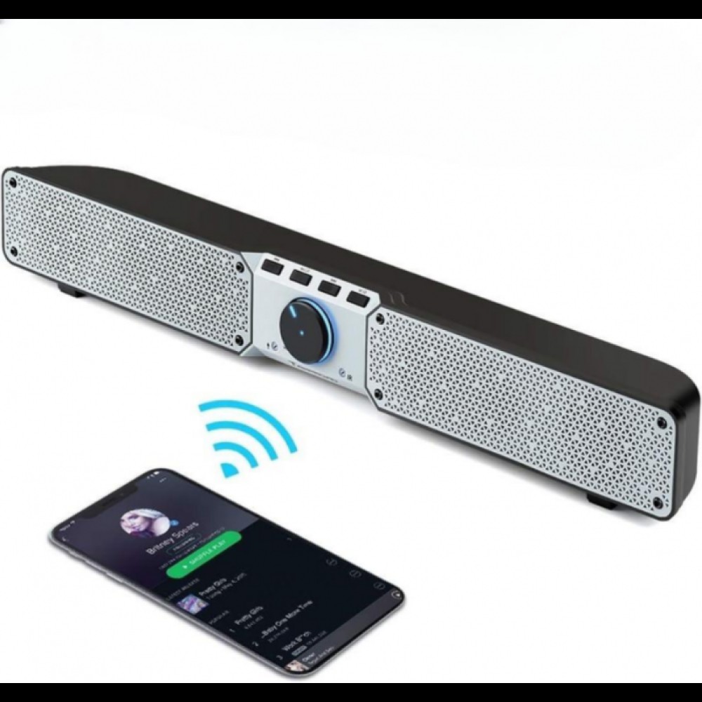 Портативная акустическая колонка Tamproad soundbar bluetooth speaker RS-Q10 Чёрная Портативная акустическая колонка Tamproad soundbar bluetooth speaker RS-Q10 Чёрная