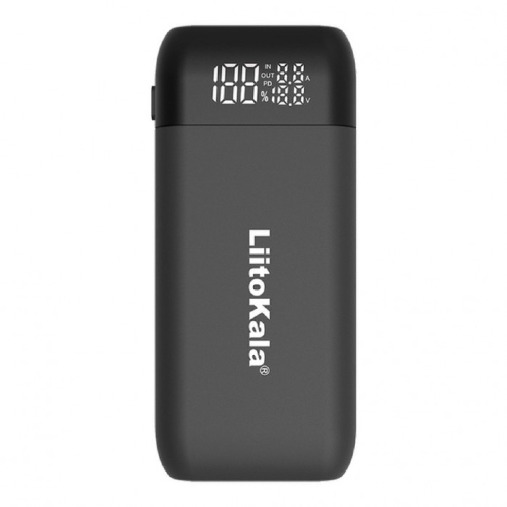 Повербанк-корпус/зарядка Liitokala Lii-MP2, 2x18650-21700, USB-C QC+PD, LCD, Box (Power Bank Case) Повербанк-корпус/зарядка Liitokala Lii-MP2, 2x18650-21700, USB-C QC+PD, LCD, Box (Power Bank Case)