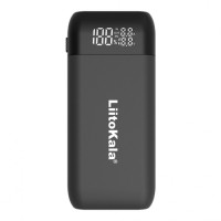 Повербанк-корпус/зарядка Liitokala Lii-MP2, 2x18650-21700, USB-C QC+PD, LCD, Box (Power Bank Case)