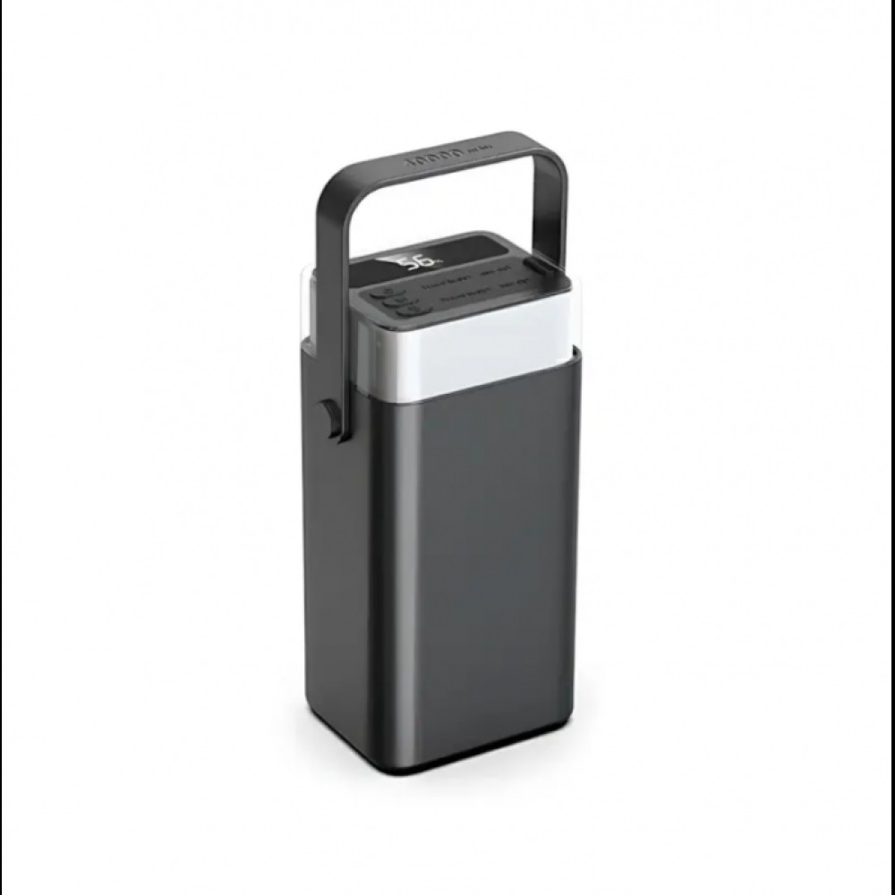 Внешний аккумулятор Power bank LENYES PX492D 40000 mAh, PD22,5W + быстрая зарядка с RGB подсветкой Черный Внешний аккумулятор Power bank LENYES PX492D 40000 mAh, PD22,5W + быстрая зарядка с RGB подсветкой Черный