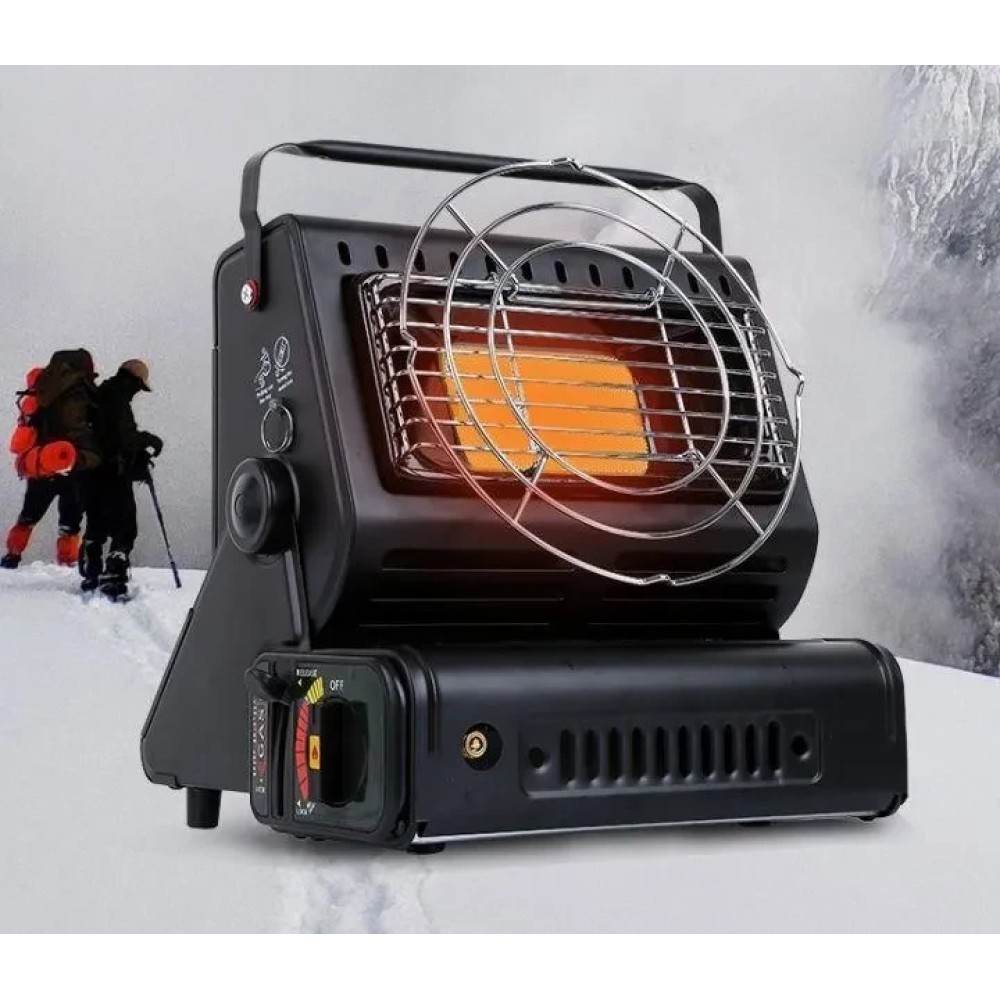 Обігрівач-плита газова Gas stove 2in1 heater з керамічним нагрівачем Обігрівач-плита газова Gas stove 2in1 heater з керамічним нагрівачем