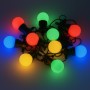 Гірлянда вулична різнобарвні кулі 5 м/10 лампочок/IP65 SFK-47