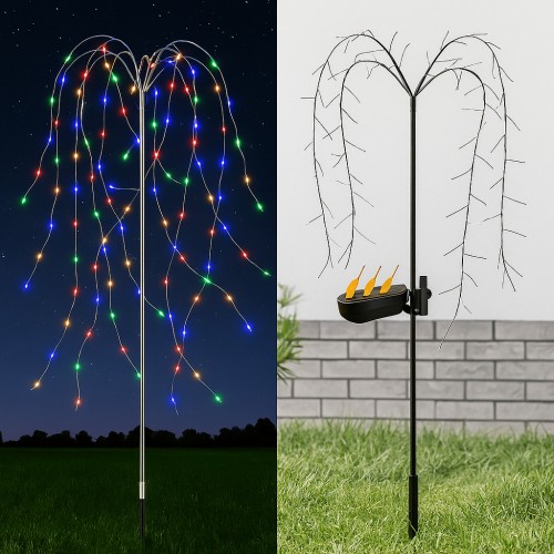 Садовый светильник "Феерверк" на солнечной батарее, SFK-46 120/200 LED, Уличный грунтовый фонарь "Салют" Садовый светильник "Феерверк" на солнечной батарее, SFK-46 120/200 LED, Уличный грунтовый фонарь "Салют"