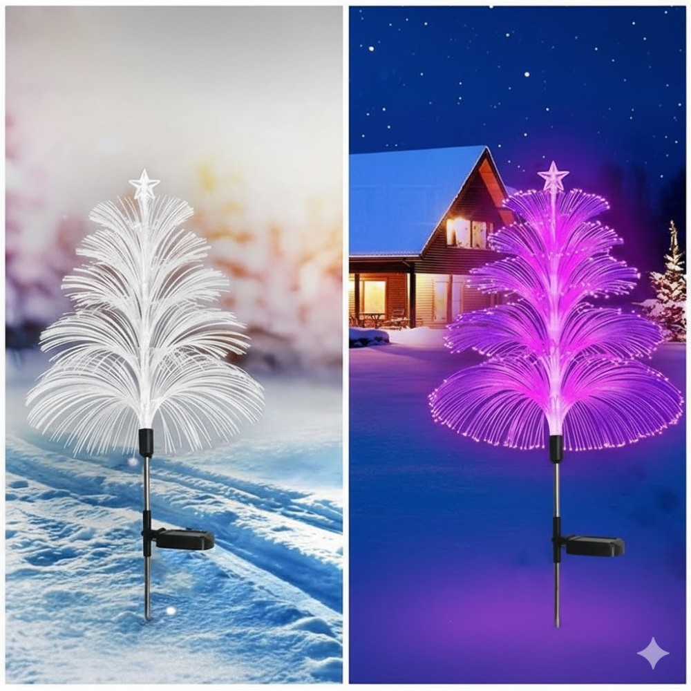 Садовый светильник "Ёлка" солн.панель, SFK-45 Садовый светильник "Ёлка" солн.панель, SFK-45