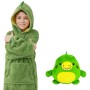 Детский плед-толстовка Huggle Hoodie «Лесное приключение» (зелёный) — уютный плед-худи 3 в 1 для игр и отдыха Детский плед-толстовка Huggle Hoodie «Лесное приключение» (зелёный) — уютный плед-худи 3 в 1 для игр и отдыха