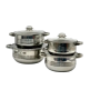 Набір каструль із кришками із нержавіючої сталі на 8 предметів Grand GR-7020 Набір кухонного посуду