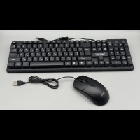 Проводная клавиатура + мышка XSTRIKE X-1012 USB OFFICE