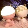 Лампа-проєктор нічник з обертанням 360° і 12 змінними слайдами, LED настільна декоративна