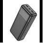 Зовнішній акумулятор Power bank HOCO J72B 30000mAh Powerbank для телефону / Powerbank Black