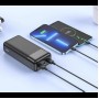 Зовнішній акумулятор Power bank HOCO J72B 30000mAh Powerbank для телефону / Powerbank Black