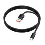 Зарядний кабель HOCO X115 USB-A-Type-C 5A 100W 1 метр Чорний