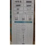 Універсальний вішак для одягу New simple floor clothes rack size 60X29.5X151 см Чорний