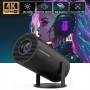 Портативний 4K UHD мініпроєктор Magcubic HY300 Чорний Android 12 З підтримкою Wi-Fi Bluetooth