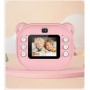 Дитячий фотоапарат-принтер JE-ET 2003, 24 Мп, миттєвий друк, рожевий