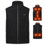 Жилетка з підігрівом з коміром Розміру L Жилетка з 9 зонами обігріву та 3 режимами регулювання температури