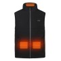 Жилетка з підігрівом з коміром Розміру L Жилетка з 9 зонами обігріву та 3 режимами регулювання температури