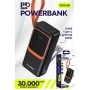 Зовнішній акумулятор Power bank 7GO GPW-08 30000mAh PD22.2W+QC3.0 акумулятор швидка зарядка Black