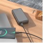 Внешний аккумулятор Power bank HOCO J100A 20000mAh Повербанк для телефона / Павербанк Черный