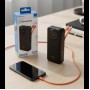 Внешний аккумулятор Power bank ACL PW-140 20000mAh PD22,2W+QC3.0 батарея быстрая зарядка Чёрный
