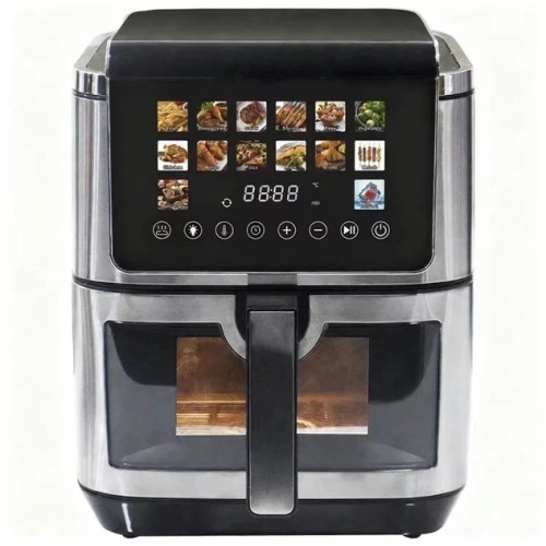 Аерофритюрниця Zepline ZP00340, 13 л, 4200 Вт, гриль, сенсорна панель, силіконова форма в комплекті