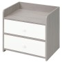 Приліжкова тумба STL-MD 76 SmartSpace з шухлядою та відкритою полицею, компактна